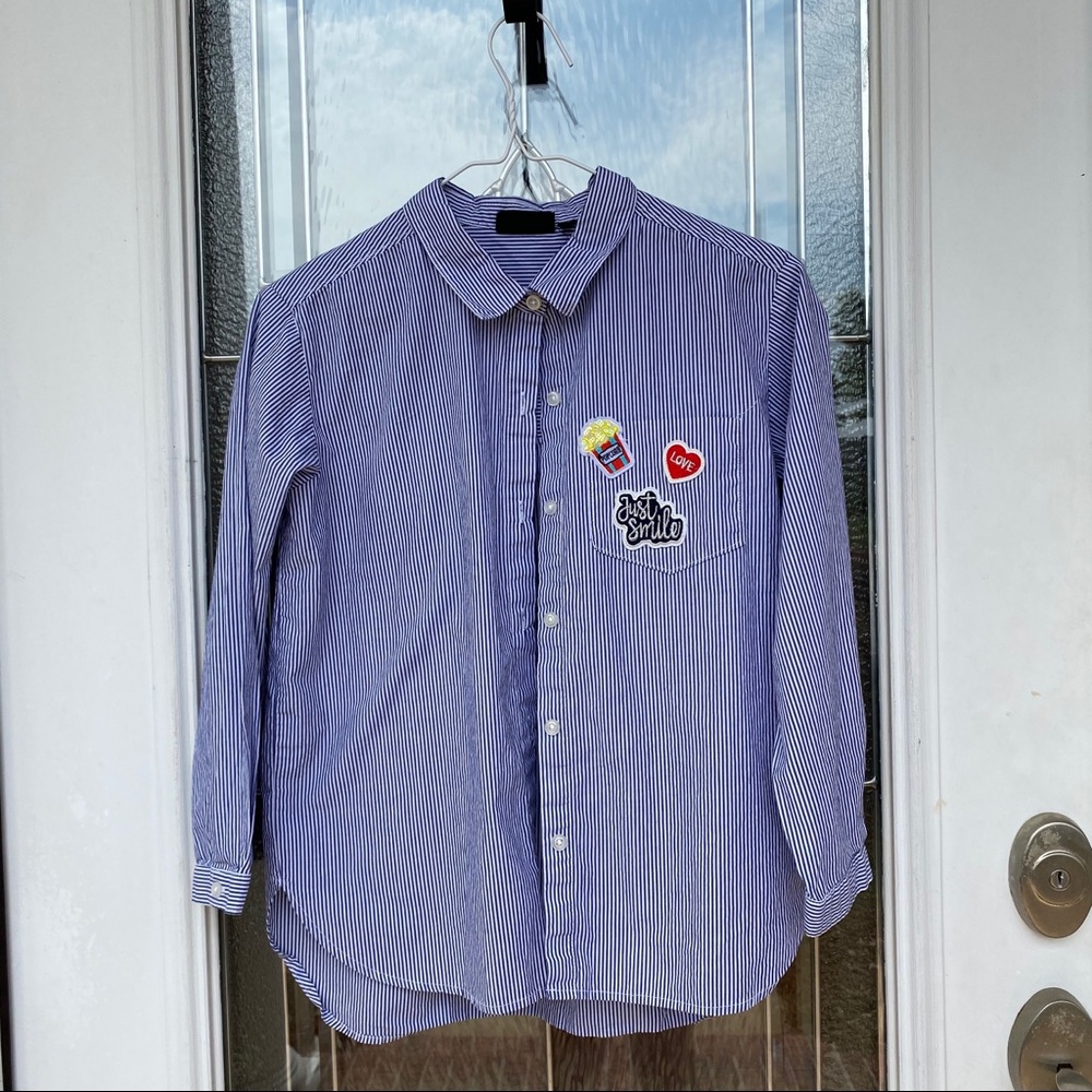 Kidpik button up shirt size:16